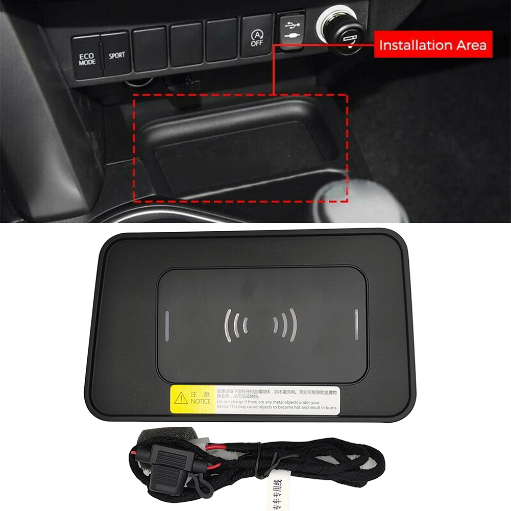 Wireless Phone Charger Pad - Chargeur de voiture sans fil, support