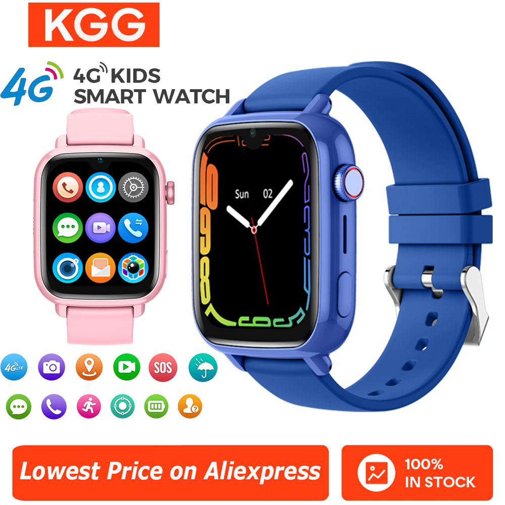 Smart Watch Kids - 4G montre intelligente enfants téléphone montre