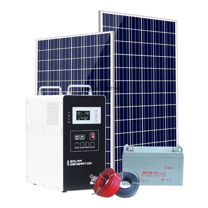 Solar Powered Charger - Centrale électrique de générateur d'onduleur solaire