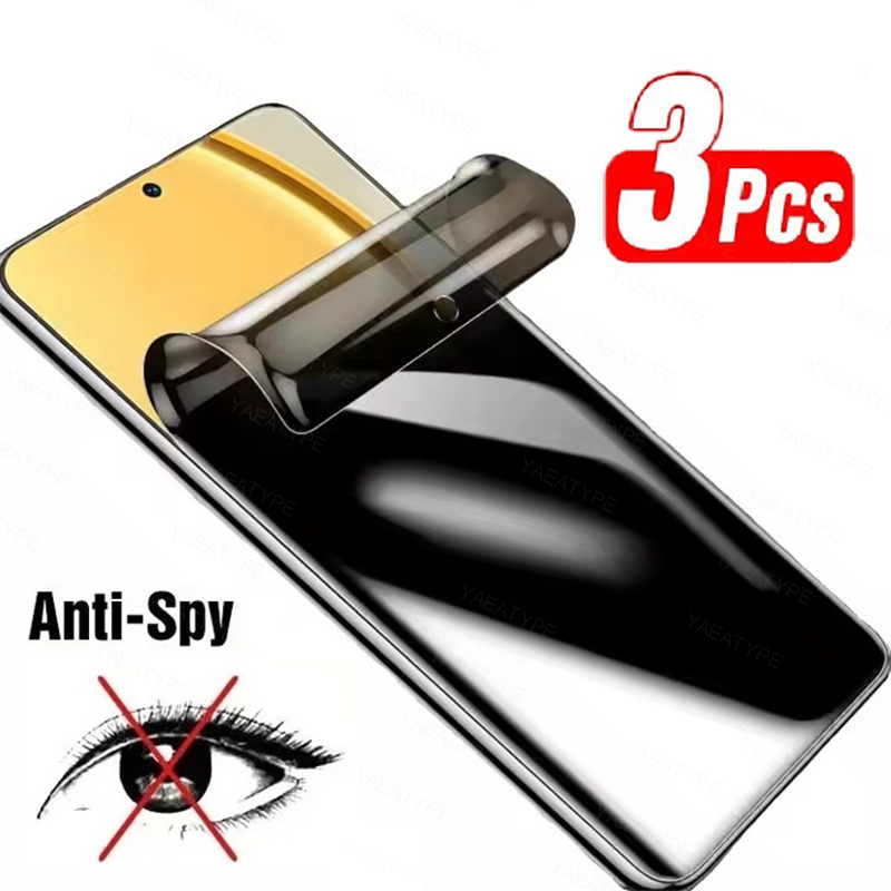 Vivo V40 - Film Hydrogel de confidentialité, 3 pièces,