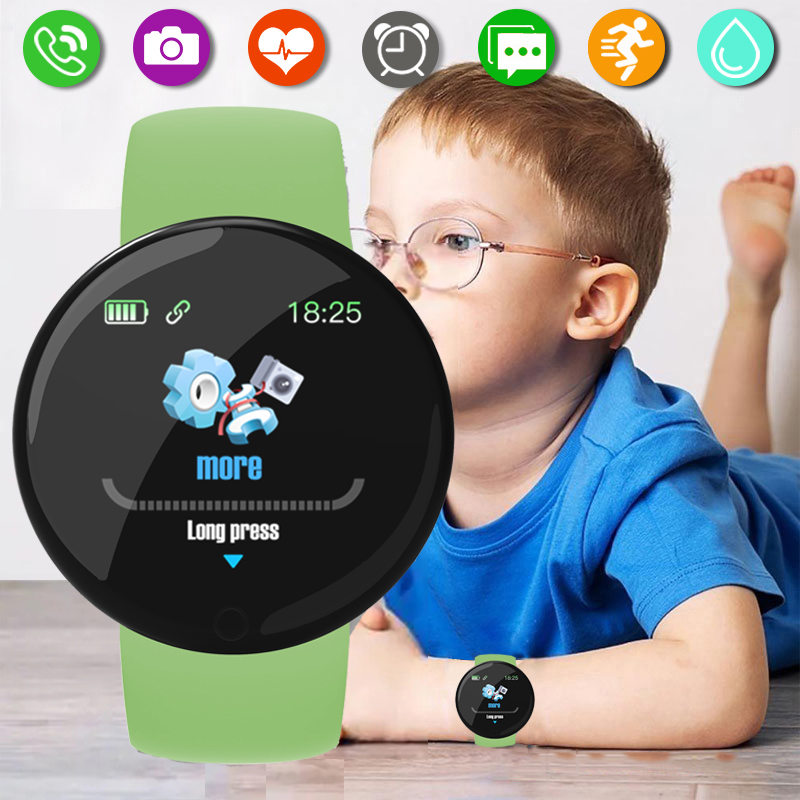 Smart Watch Kids - Enfants montre-bracelet numérique intelligente pression artérielle