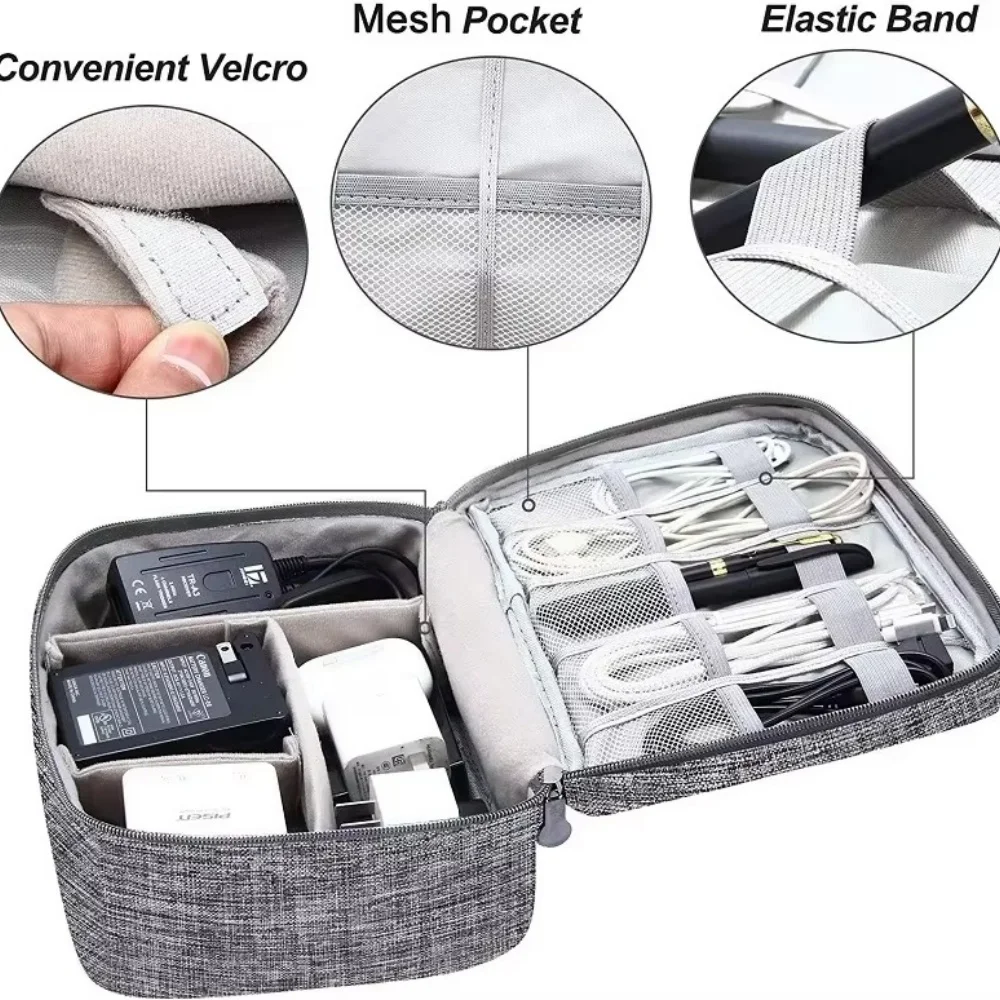 Electronics And Gadgets With A - Sac de rangement numérique portable de