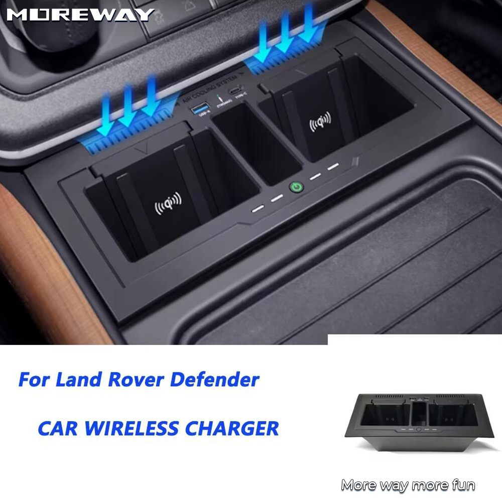 Wireless Phone Charger Pad - Chargeur sans fil pour voiture Moreway
