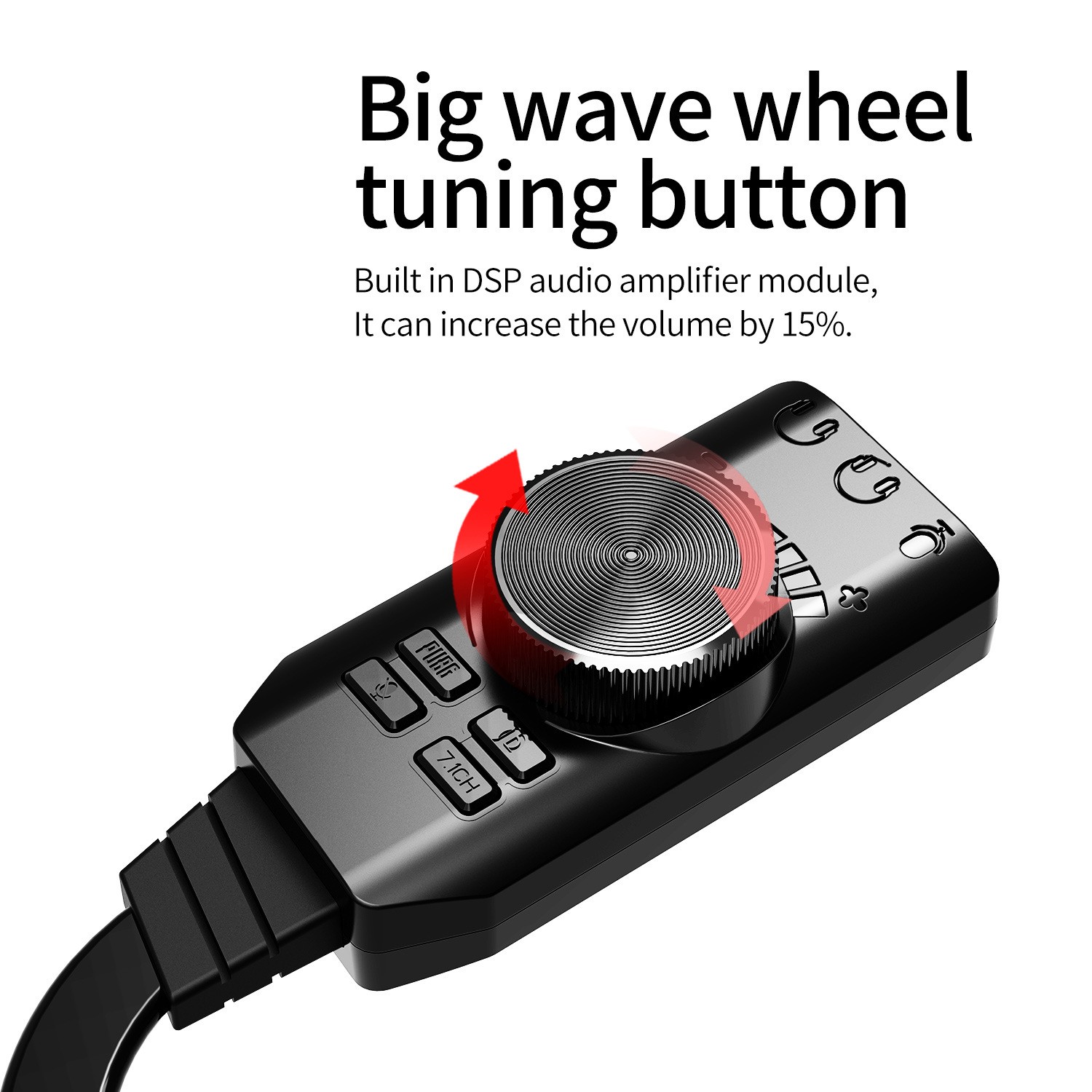 Usb Sound Card External - Adaptateur Convertisseur de Carte Son Externe