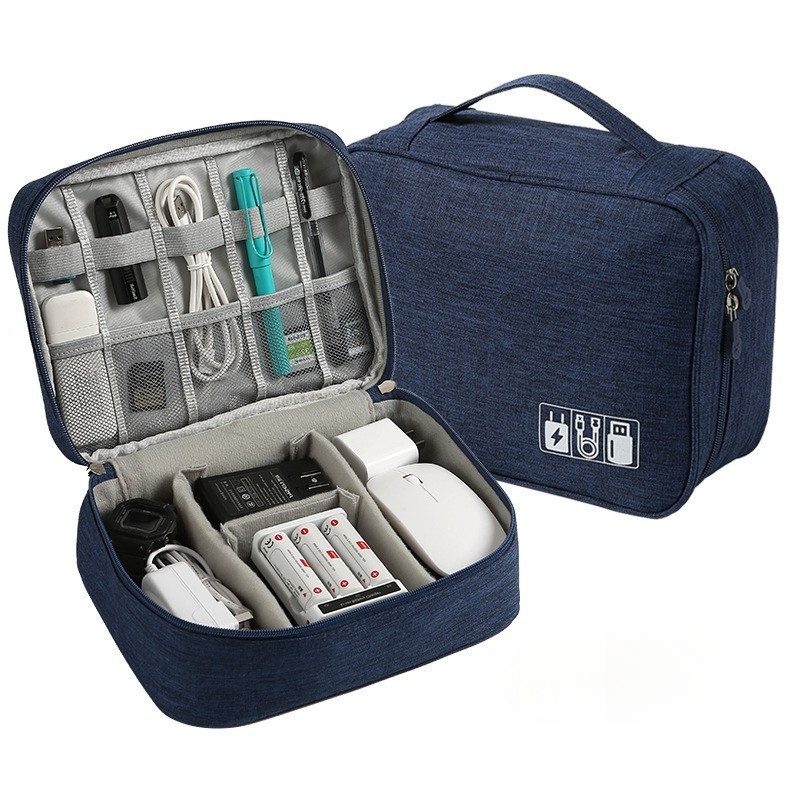 Electronics And Gadgets With A - Sac de rangement numérique portable, organiseur