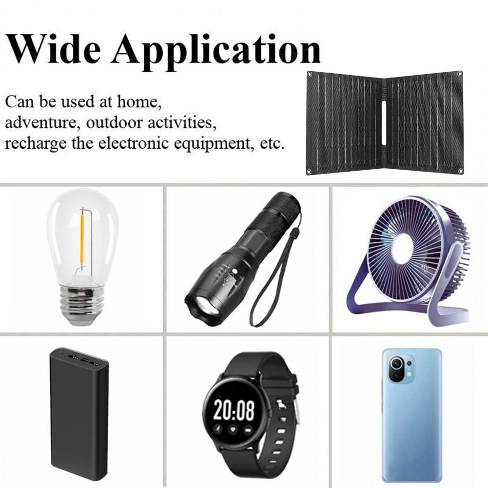 Panneau solaire ultra-fin, cha - Solar Powered Charger avis et prix
