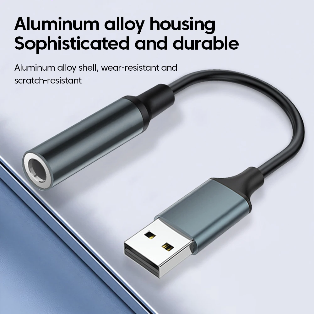 Adaptateur de prise audio USB  - Usb Sound Card External avis et prix