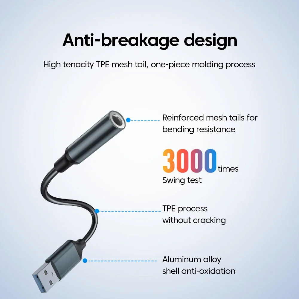 Adaptateur de prise audio USB  - Usb Sound Card External avis et prix