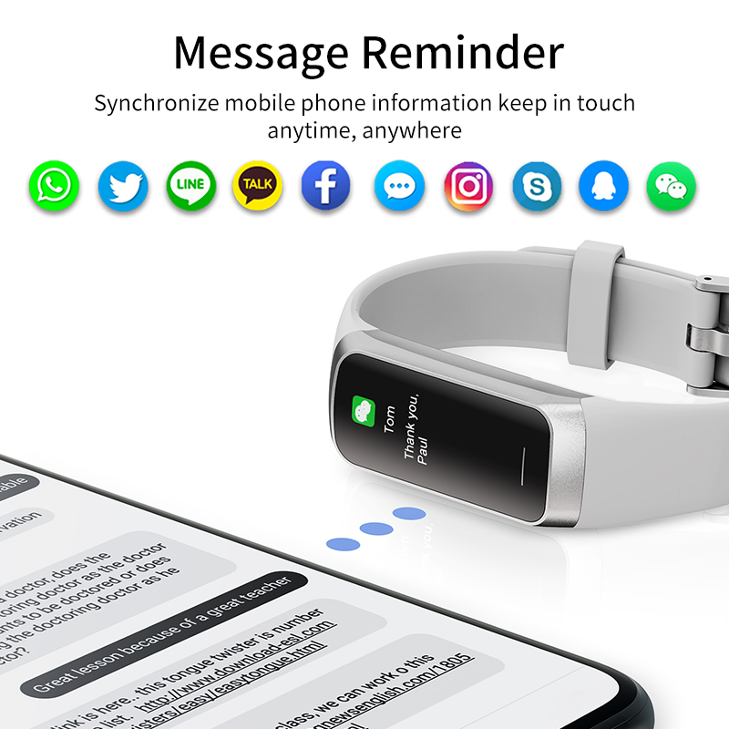LIGE 1.1 pouces Amoled moniteu - Smart Watch Kids avis et prix