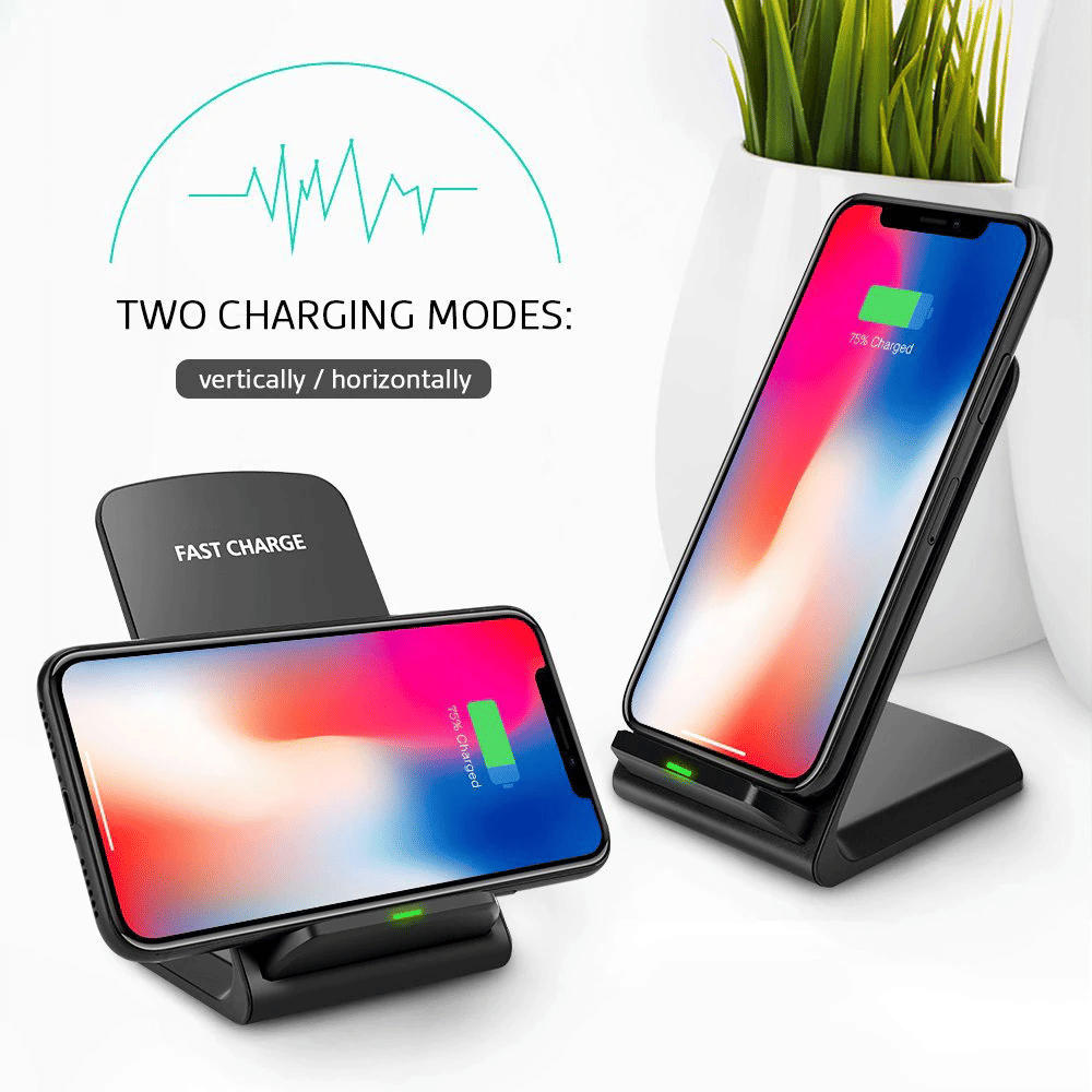 Support de charge rapide sans  - Wireless Phone Charger Pad avis et prix