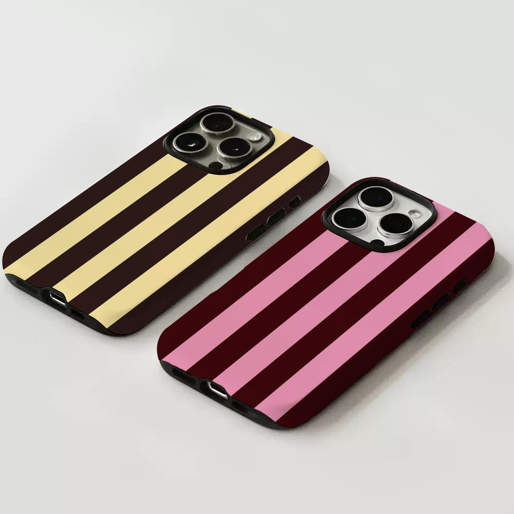 Coque de téléphone à rayures h - Apple Iphone 15 avis et prix